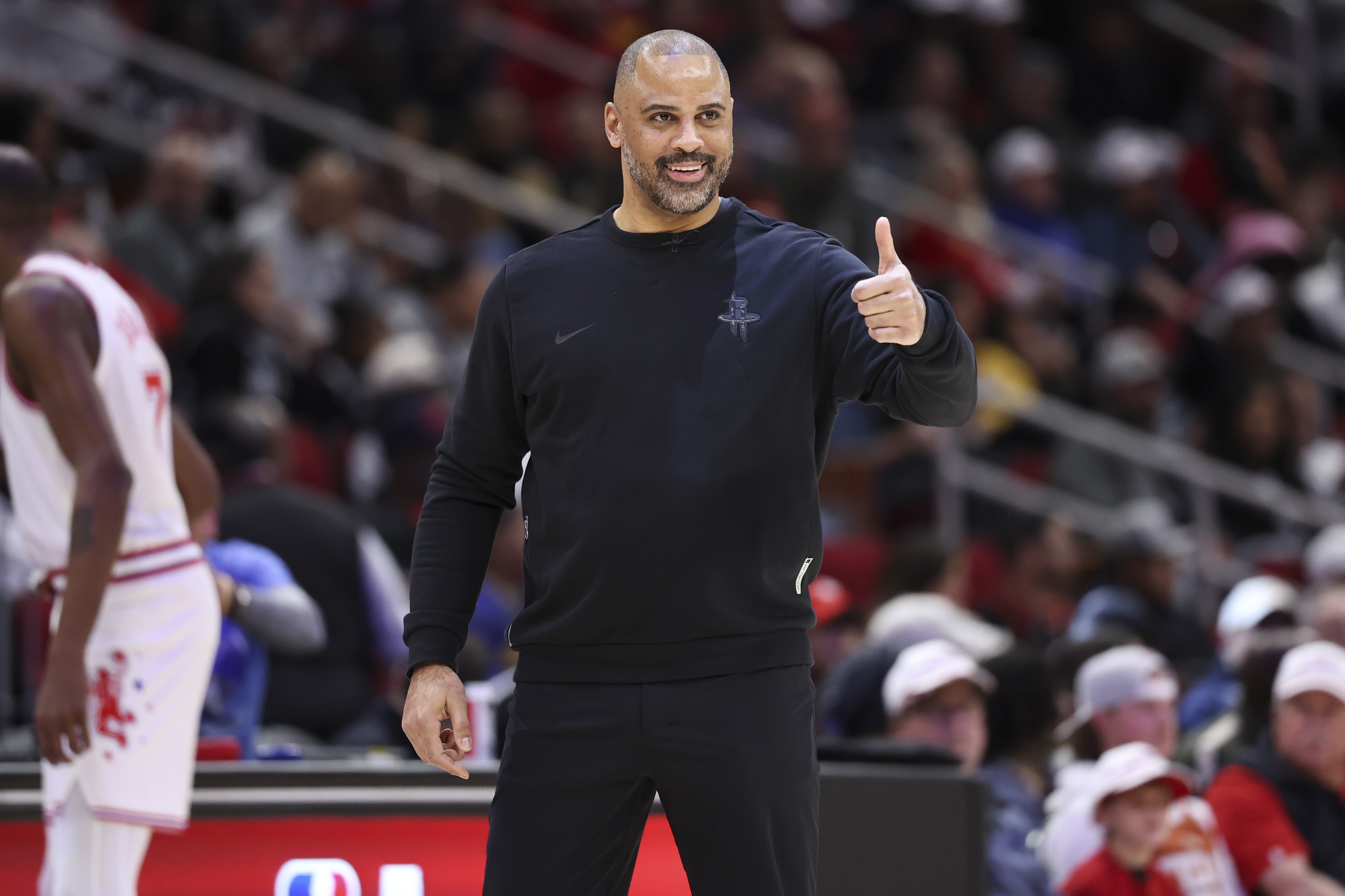 开云注册平台-差点又被鹈鹕逆转！乌度卡：我们赛后简短复盘了最后五个回合